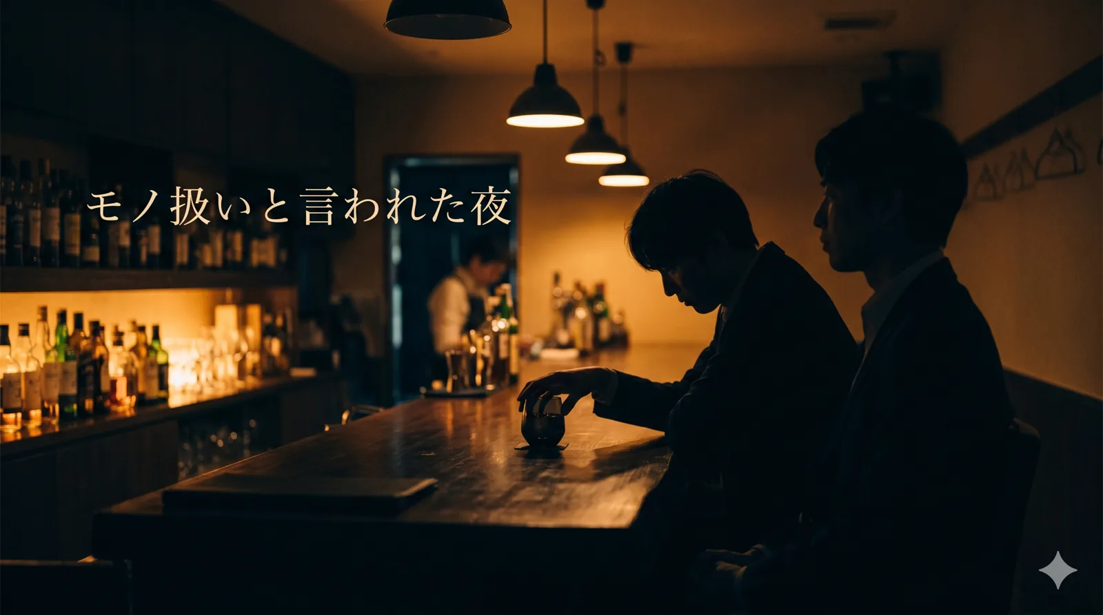 「モノ扱い」と言われた夜