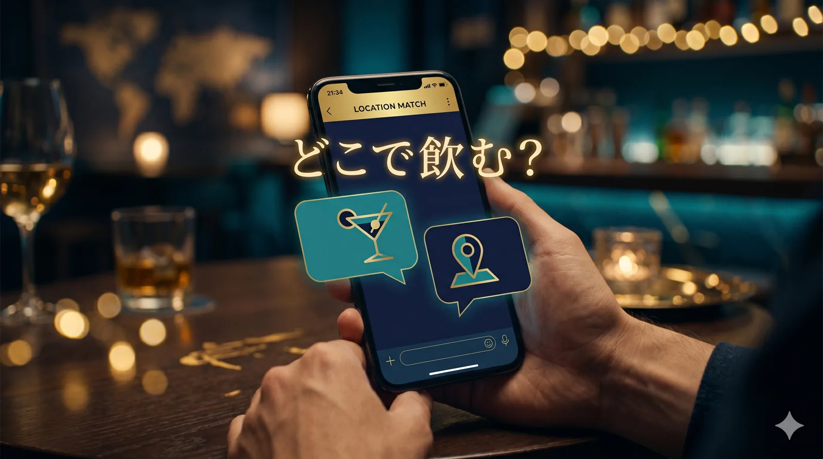 「どこで飲む?」で生活圏を読む