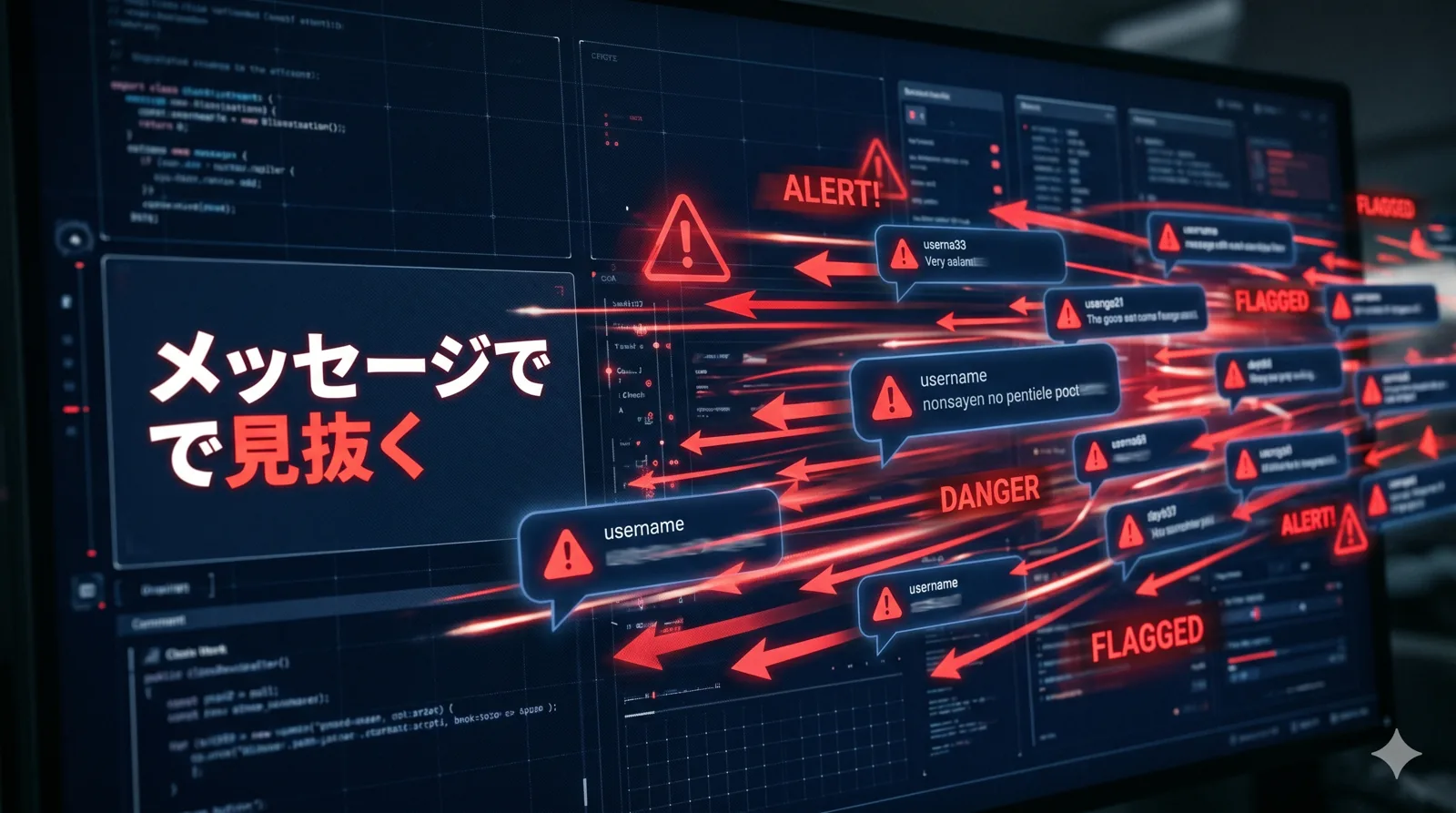 メッセージで業者を見抜く