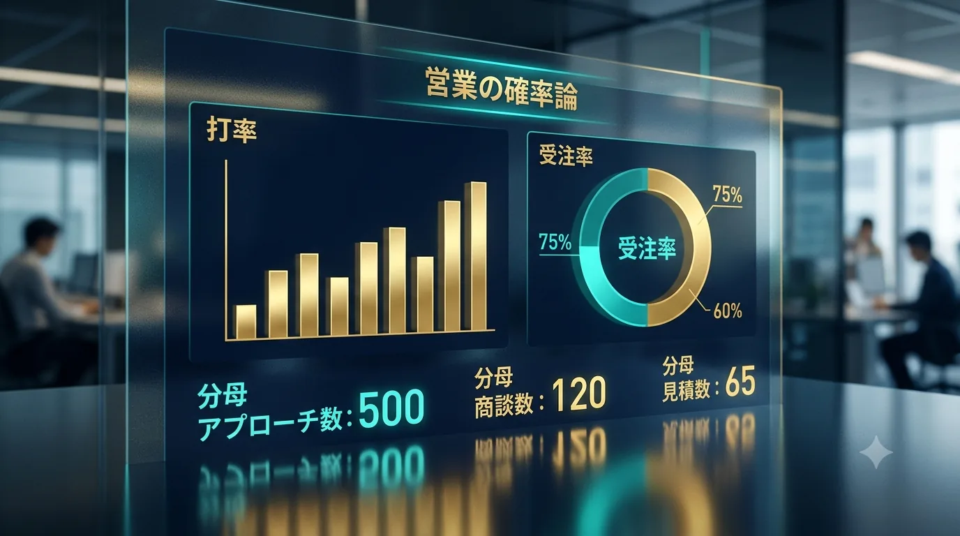 恋愛に活きる営業の確率論