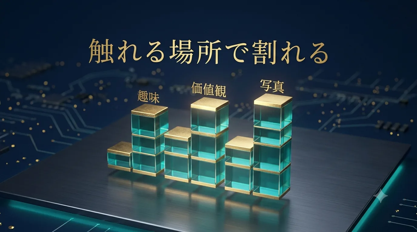 触れる話題で返信率が割れる