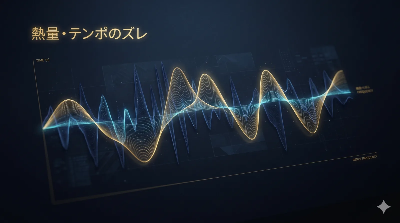 熱量・テンポのズレを直す