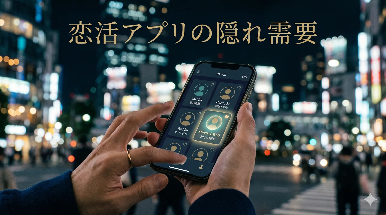 恋活アプリPairsに潜む隠れ割り切り需要