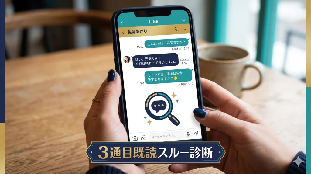 3通目で既読スルーされる原因診断