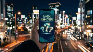 会う前に相手を見極める3つの質問